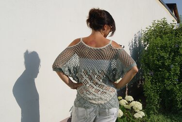 Tunika / Shirt GLETSCHER (Oversize-Schnitt) - Bild 5