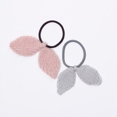 Gestrickter Haarschmuck - Stricken