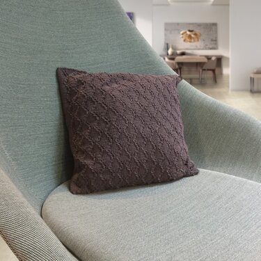 Sunrise Cushion - Knitting