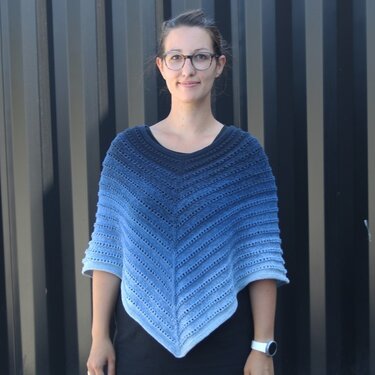 Summer Poncho - Adult - Knitting