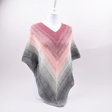 Timeless Poncho - Twister - Crochet