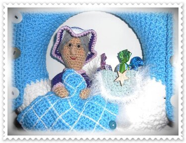 Häkelanleitung Adventskalender Frau Holle