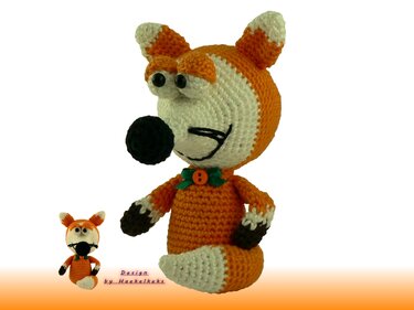 Fuchs Flori --- Häkelanleitung von Haekelkeks®