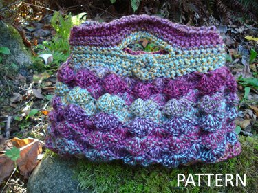 Shell Stitch Clutch Bag - PA-223 - Crochet