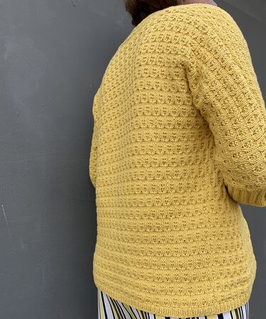 Strickanleitung, Strickjacke mit dreiviertel Ärmeln - Stricken