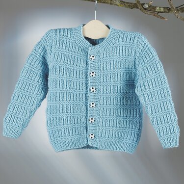 Strickanleitung Kinderjacke "Sporty" 756034 - Stricken