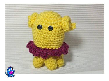 Monster Girl amigurumi free crochet pattern