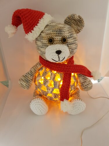 Bären-Lampe - Häkeln