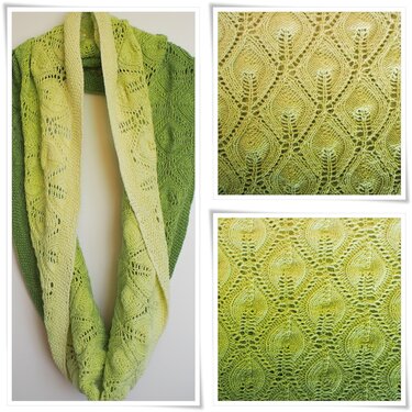 Light of the Universe cowl - Knitting