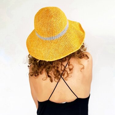Sunny Days Hat - Crochet