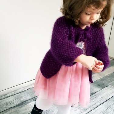 Downy Cardigan - Crochet