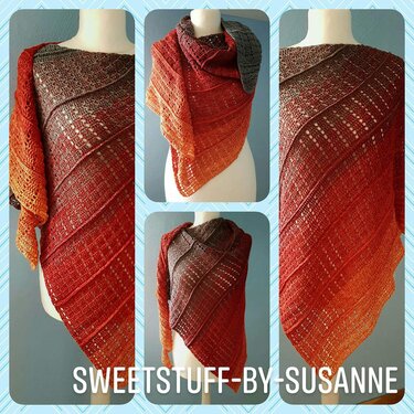 Batwing - ein Tuch, drei Varianten - Häkeln