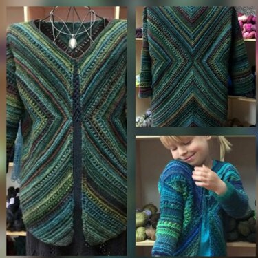 Cardigan *Mystery* - Knitting