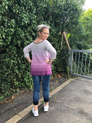 Häkelanleitung Jacke "Yasmine" - alle Größen - Bild 4