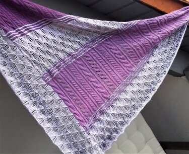 Tuch "Harmonie" - Stricken