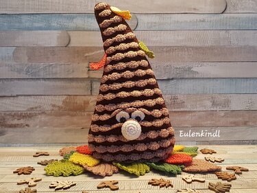 Häkelanleitung Laubwichtel