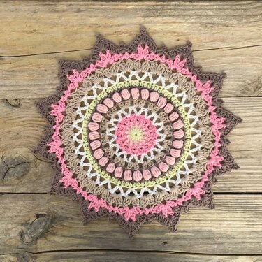 Sunflower Mandala - Crochet