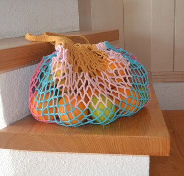 Einkaufsnetz * Einkaufsbeutel * Tasche * Häkelanleitung