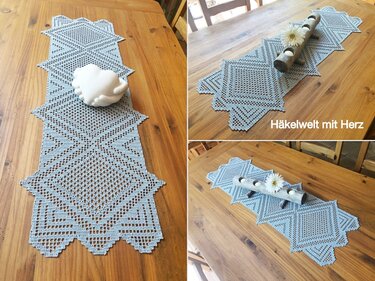 Häkeln / Tischläufer "Endless Style"