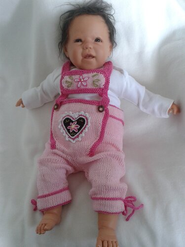 Tutorial Knitting and Crochet Baby Lederhosen, bavarian style - Image 6