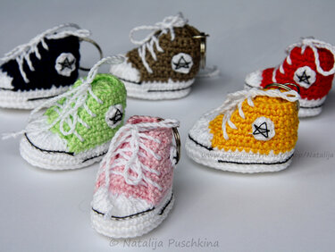 Crochet Pattern for Key Cap, Key Chain, Key Cover,