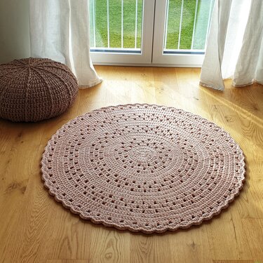 Anleitung Häkelteppich "Alice" - Häkeln