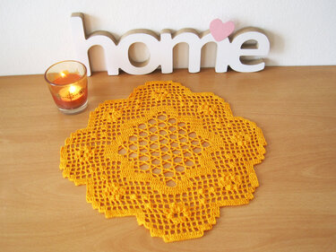 Häkelanleitung: Vintage Deckchen häkeln Ø 29 cm
