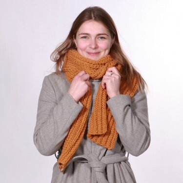East Wind Scarf - Knitting