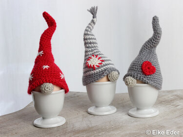 Egg Cosy "The Wegglies" - Crochet Pattern
