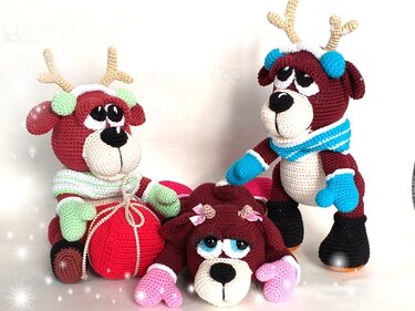 Häkelanleitung "Marry" Das Elch-Mädchen