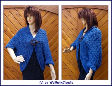 Häkelanleitung Seelenwärmer "Tanja" - Shrug - Alle Größen