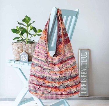 Beutel Farbenwunder Bag - Häkeln