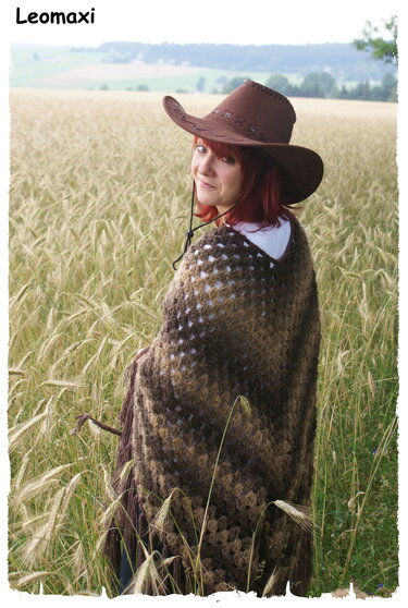 E-book, Häkelanleitung Poncho