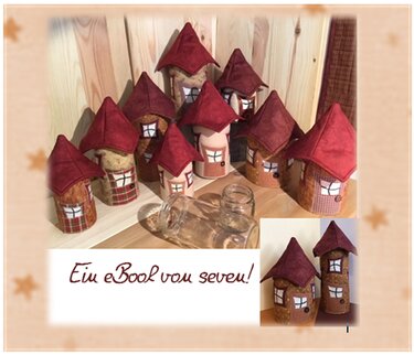 Kleine, leuchtende Elfenhäuschen - Nähen