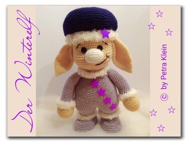 Häkelanleitung / Amigurumi / Der Winterelf - Häkeln