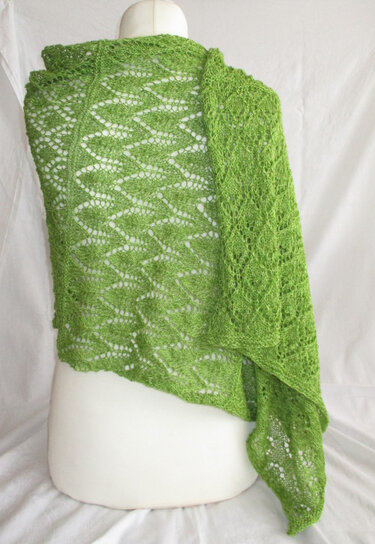 Anleitung Lace-Schal "Felicitas" - Stricken
