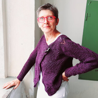 Strickanleitung * Strickjacke * Lacejäckchen "Nereiden"