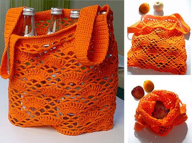 Häkelanleitung Häkelnetz "Kleiner Sommer"