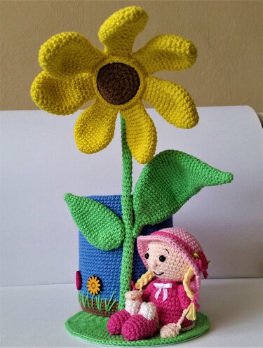 Utensilo Stiftehalter Mädchenträume - Häkeln