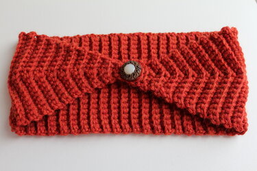 "Margo" gehäkeltes Stirnband, PDF-Anleitung - Häkeln