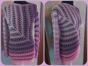 Pullover Conny häkeln Häkelpullover Pulli