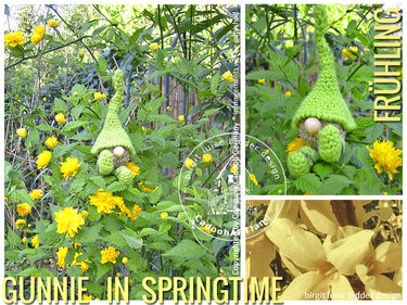 Wichtel häkeln, Glückswichtel Gunnie - das ORIGINAL, Glücksbringer