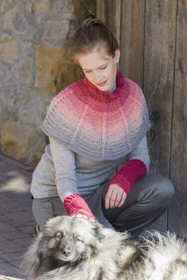 Accessoires-Set Zopfwunder häkeln aus 2 BOBBEL MERINO von Woolly Hugs - Bild 2