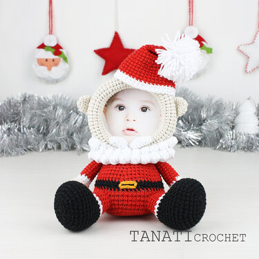 Häkelanleitung “Mini Bilderrahmen Weihnachtskollektion” - Bild 2