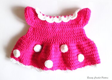 E-Book Minnie Mouse Dress - Crochet