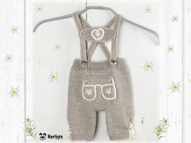 Strickanleitung Lederhose "Lausbua"