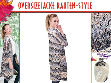 OVERSIZEJACKE RAUTEN-STYLE