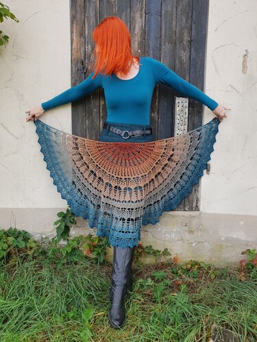 Spiderdream Shawl - Crochet