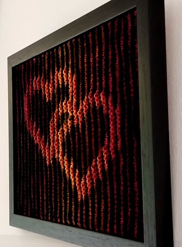 Verschlungene Herzen - Stricken