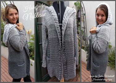 Häkeljacke "Noblesse" - RVO für alle Größen